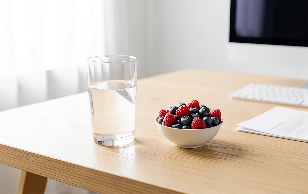 Ernährungsplan am Arbeitsplatz